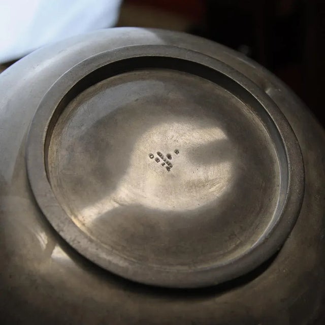 Tudric Pewter Twin Handled Vase attributed to Archibald Knox for Liberty and Co, 1905 For Sale - Image 10 of 11