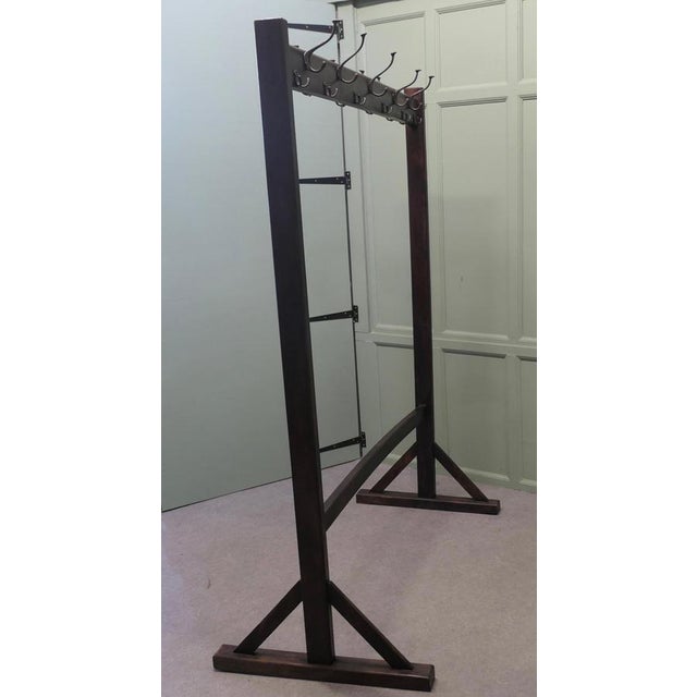 Double Sided Arts & Crafts Hanging Rail For Sale - Image 6 of 7