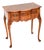 Antique Console Table in Burr Walnut, 1900 For Sale