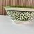 Ceramic Green Ceramic Countertop Round Handmade Sink for Bathroom For Sale - Image 7 of 8