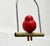 Mid-Century Modern Red Bird Hangers from Aarikka, Finland, 1960s, Set of 2 For Sale - Image 4 of 12