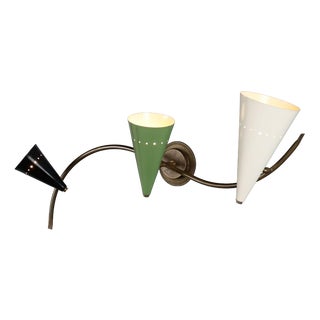 Vintage 3-Light Lamp, 1960s For Sale