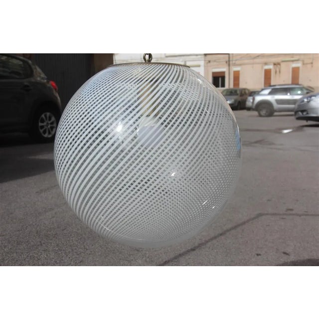 Model Tessuto Chandelier by Ludovico Diaz de Santillana, 1970s For Sale - Image 4 of 7