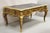 Late 20th Century French Louis XV Style Figural Bronze Ormolu Leather Top Bureau Plat Writing Desk For Sale - Image 11 of 12