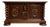 Renaissance Style Carved Wooden Chest with Twisted Columns For Sale