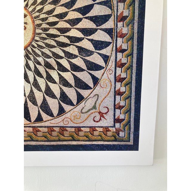 2020s William Gray Harris Photograph on Canvas “ Roman Mosaic With Gorgon Head" For Sale - Image 5 of 11