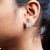 Haus of Brilliance 10K Yellow Gold 2.0 Cttw Invisible-Set Princess-Cut Diamond Stud Earrings For Sale - Image 4 of 5