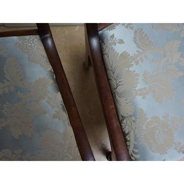 Set of 19th Century Regency Mahogany Cornucopia Dining Chairs For Sale - Image 11 of 12