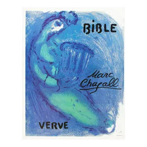 1987 After Marc Chagall "Bible" for Verve Cover, Second Edition Full-Color Print