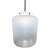 Modern Revelation Modern Hand Blow Ombré Glass Opalescence Pendant Lights Pair For Sale - Image 3 of 5