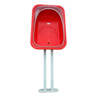 Pil Telephone Booth on Metal Stand, France, 1980, Set of 2 For Sale