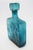 Empoli Italy Large blue relief glass carafe Made in Italy 1960s Height 30cm, Width 18cm, Depth 5.5cm Overall good...