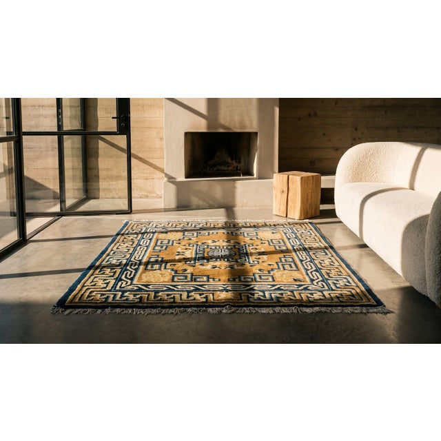 Antique Chinese - Ningxia Rug For Sale - Image 9 of 9