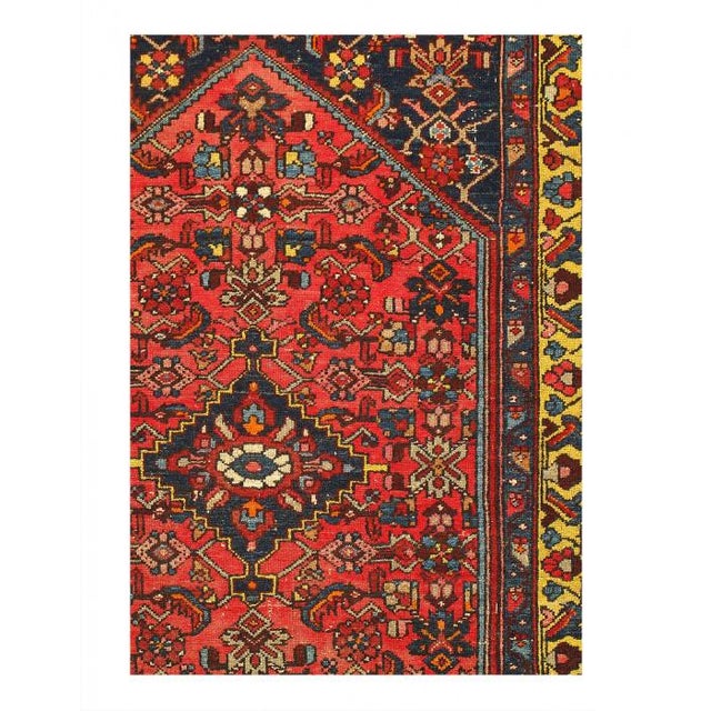 Traditional Pasargad DC Persian Hamadan Rug For Sale - Image 3 of 3