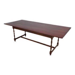 Dr Dimes Country Style Harvest Dining Room Table For Sale