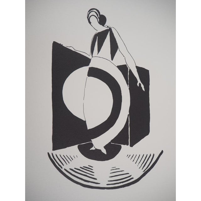 After Sonia Delaunay, Abstract Composition, 1994, Lithograph, Set of 4 For Sale - Image 11 of 18