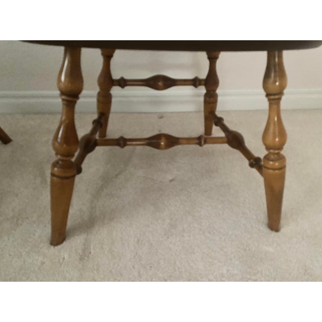 Nichols & Stone Pair of Mid 20th Century Windsor Comb Back Captains Armchairs Excellent Condition For Sale - Image 13 of 16