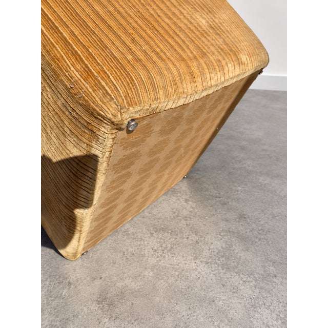1970s Corduroy Lounge Chair by Mario Bellini for B&B Italia / C&B Italia, 1970s For Sale - Image 5 of 11