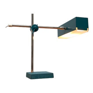 Mid-Century German Space Age Minimalist Table Lamp from Leclaire & Schäfer, 1960s For Sale