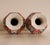 Delft Vases Polychrome Knob Vases Vintage Delftware Ceramic a Pair For Sale - Image 12 of 13
