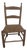 19th Century Children’s Ladderback Chair For Sale
