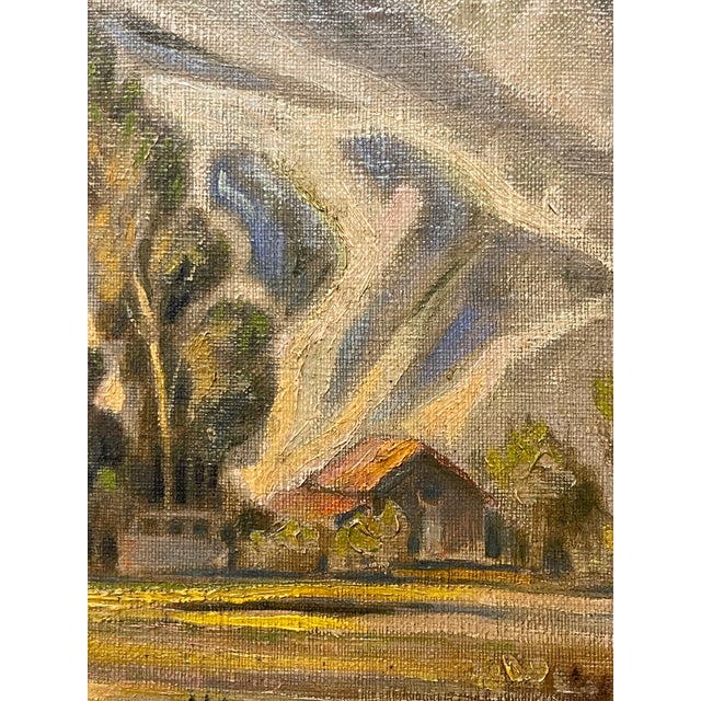 An Oil on Canvas Painting Depicting a Landscape by W. J. Roland For Sale In Los Angeles - Image 6 of 9