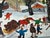 Eastern Europe Artist, Winter Village with Sled and Bear, 1997, Gouache For Sale - Image 7 of 11