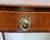 Antique English Sheridan Inlaid Two Drawer Sideboard Server Table For Sale - Image 11 of 13