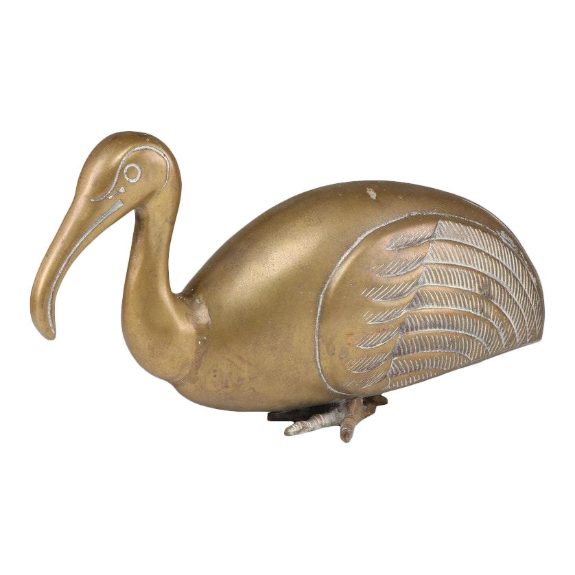 Mid 20th Century Vintage Brass Dodo Bird Figurine Chairish