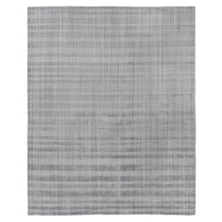 Iscar Hand loom Wool/Viscose Gray Rug-12'x15' For Sale