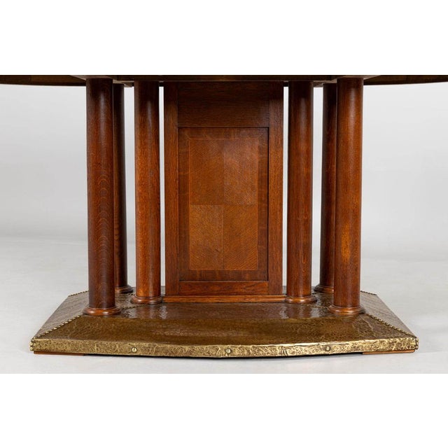 Vintage Art Deco Dining Table, 1920s For Sale - Image 4 of 15