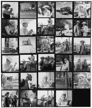 Sid Avery James Dean "Giant" 1955 Collage Print