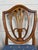 Late 20th Century Vintage Duncan Phyfe Style Hepplewhite Style Shield Back Dining Side Chairs For Sale - Image 5 of 10