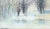 American "Icy Pond" Winter Watercolor Landscape by Grace Eichholz For Sale - Image 3 of 6