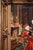 Wood 19th Century French Clerical Genre Oil Painting Signed M. Valle For Sale - Image 7 of 9