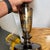 Mid 20th Century Japanese Black Bronze Japanese Etched Table Lamps, Pair For Sale - Image 4 of 12