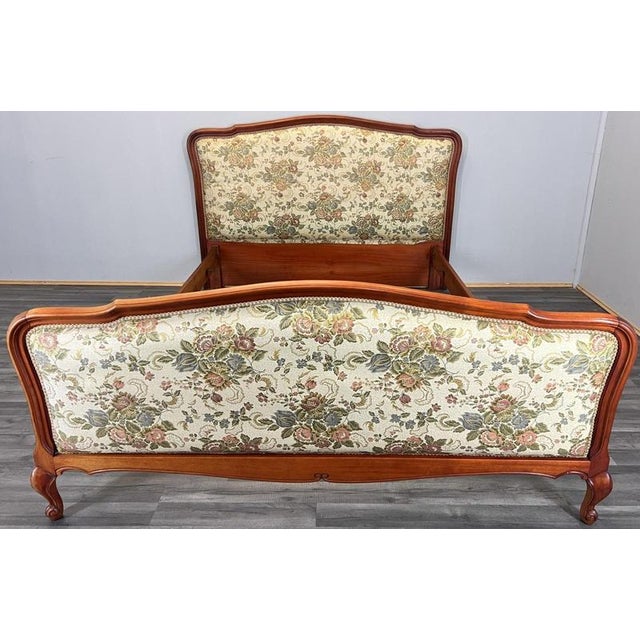 Vintage French Style Double Bed Frame For Sale - Image 3 of 11