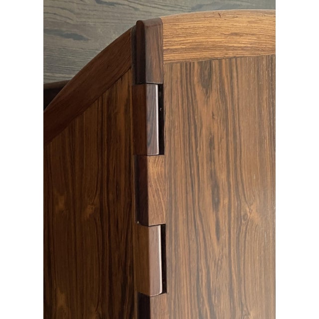 Niels Koefoed Rosewood Gateleg Dining Table Model 304 (“Eva”), 1960’s For Sale - Image 9 of 16