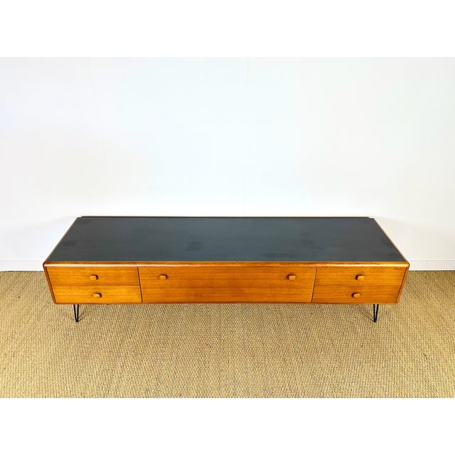 Mid-Century Modern Scandinavian Teak Sideboard, 1960s For Sale - Image 3 of 18