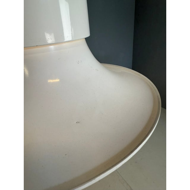 White Campana Hanging Lamp by Joe Colombo for Stilnovo, Italy, 1970s For Sale - Image 11 of 18