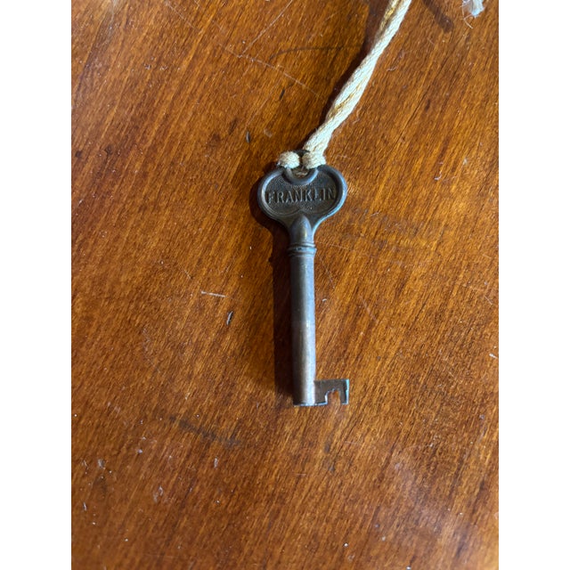 Victorian Secretary With Glass Front Cabinet For Sale - Image 12 of 12