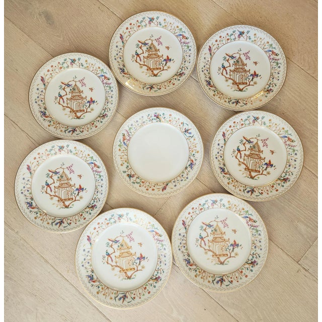 1990s Tiffany & Co. Audubon Dessert Accent Plates- Set of 8 For Sale - Image 11 of 11