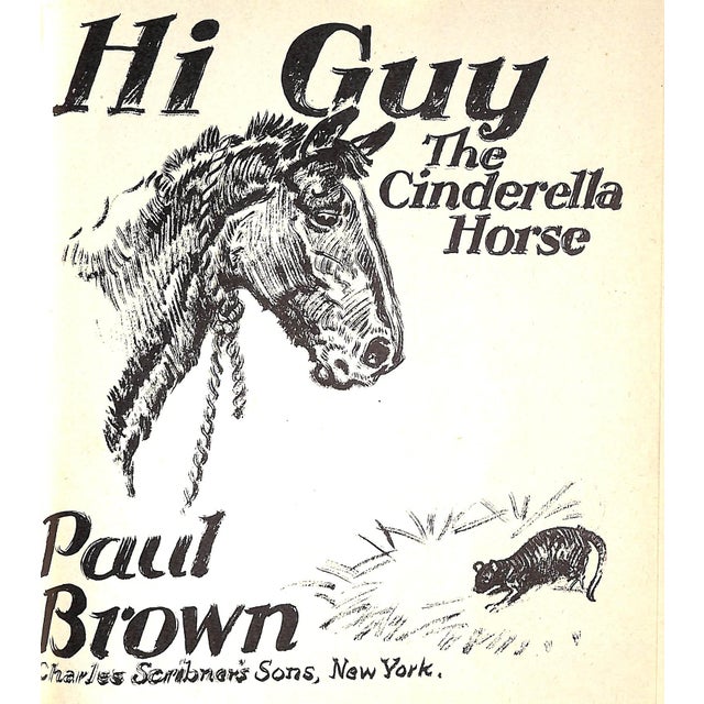 1940s Original 1944 Pencil Drawing From Hi, Guy! The Cinderella Horse by Paul Brown 11 For Sale - Image 5 of 5