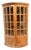 Teak Curved Display Cabinet For Sale
