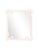 Contemporary Fleur Home Carnival St. Roch Rectangle Mirror in Frosted Petal, 36x48 For Sale - Image 3 of 3