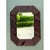 Mid 20th Century Vintage Octagonal Rattan Wall Mirror For Sale - Image 5 of 12