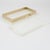 Philippe Cheverny Style Geometric Lucite and Gilded Metal Box, circa 1970 For Sale - Image 10 of 12