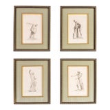 Set of Four Neoclassical Prints of Classic Figures For Sale