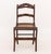 Victorian Victorian Mahogany Side Chair, Carved Floral Crest and Caned Seat For Sale - Image 3 of 9