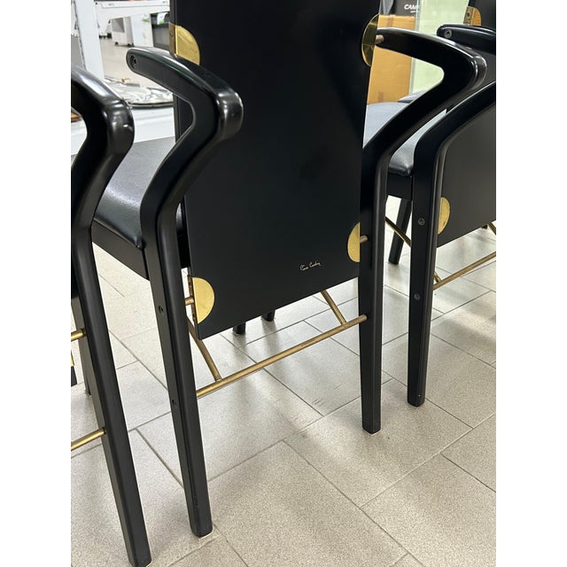 Chairs by Pierre Cardin, 1980s, Set of 6 For Sale - Image 9 of 15